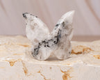 Rainbow Moonstone Butterfly Carving