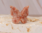 Sunstone Butterfly Carving