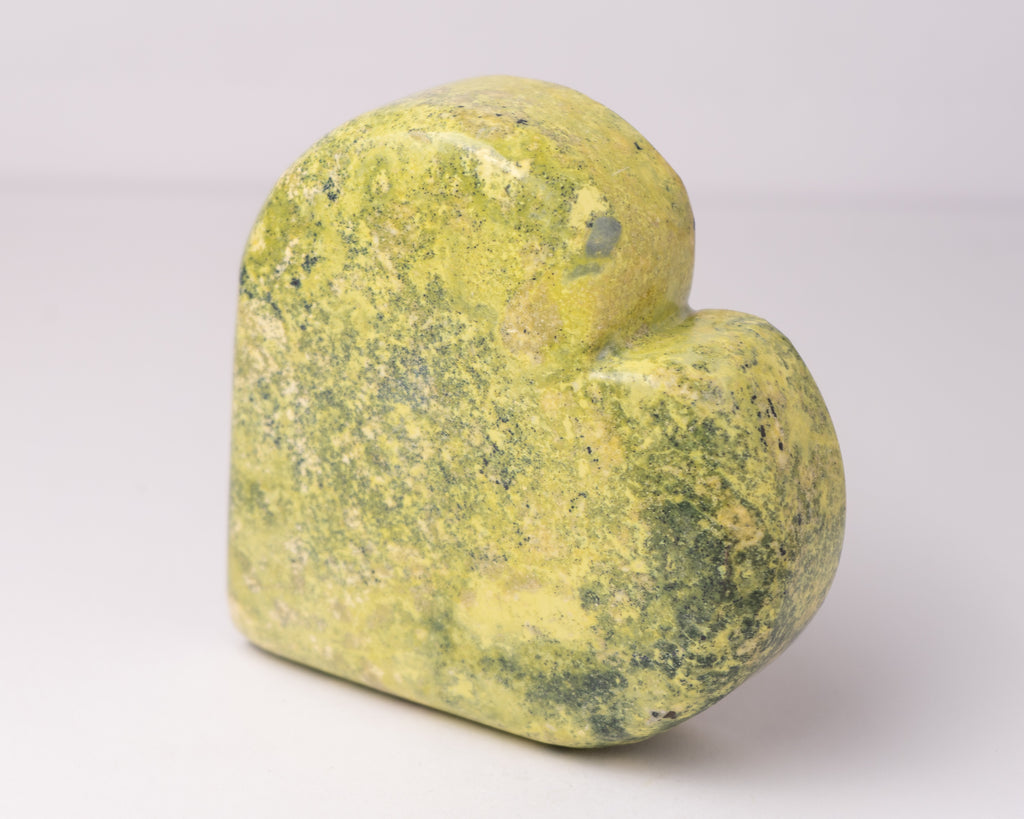 Natural Peruvian Serpentine Heart