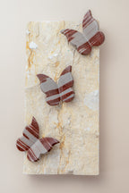 Narmada Stone Butterfly Carving