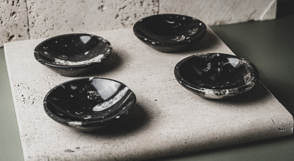 Moroccan Onyx Small Black Plate