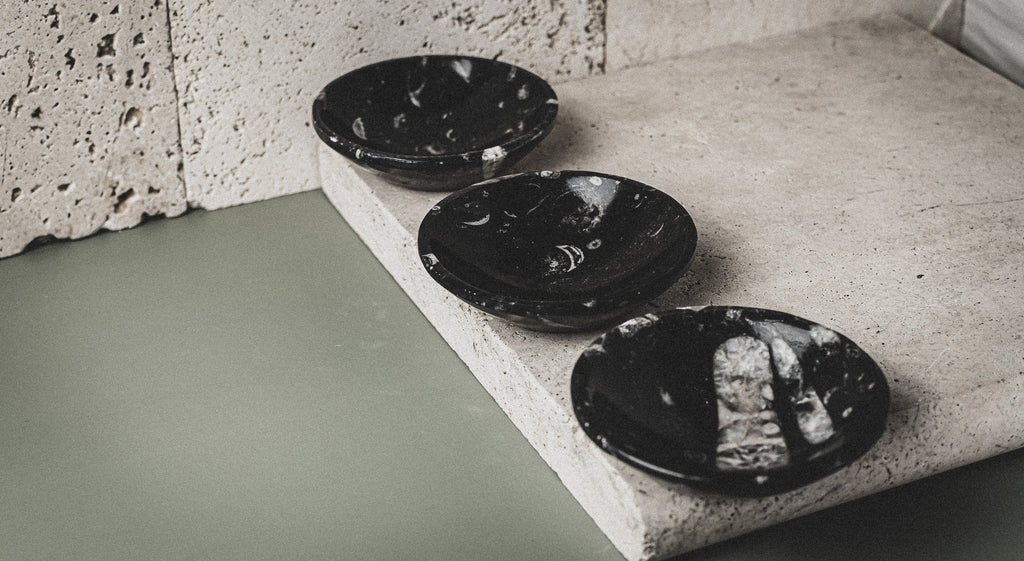 Moroccan Onyx Black Plate