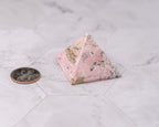 Peruvian Rhodonite Pyramid – 77 g
