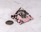 Peruvian Rhodonite Pyramid – 153 g