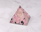 Peruvian Rhodonite Pyramid – 177 g