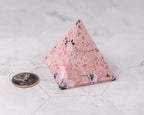 Peruvian Rhodonite Pyramid – 177 g