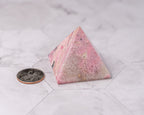 Peruvian Rhodonite Pyramid – 123 g