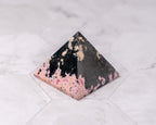 Peruvian Rhodonite Pyramid – 151 g