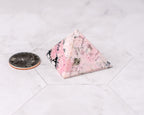 Peruvian Rhodonite Pyramid – 53 g