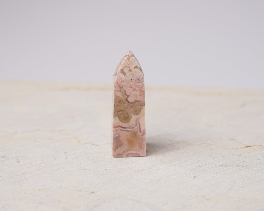 Argentinian Rhodochrosite Tower