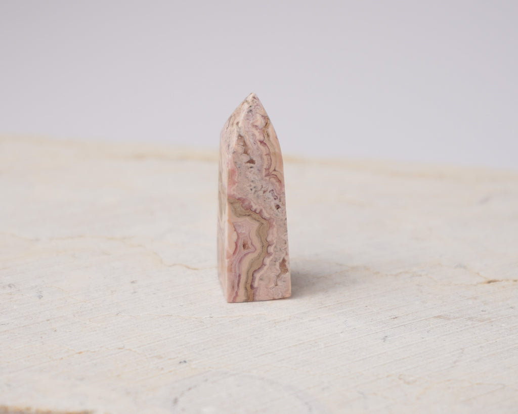 Argentinian Rhodochrosite Tower