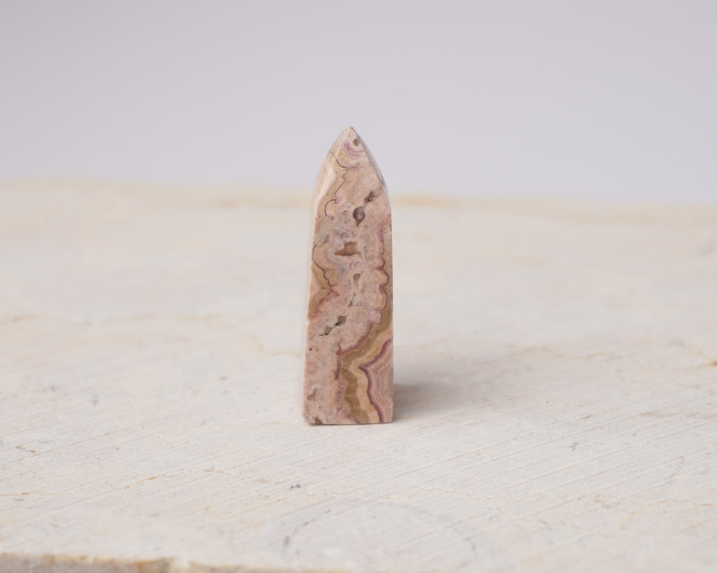 Argentinian Rhodochrosite Tower