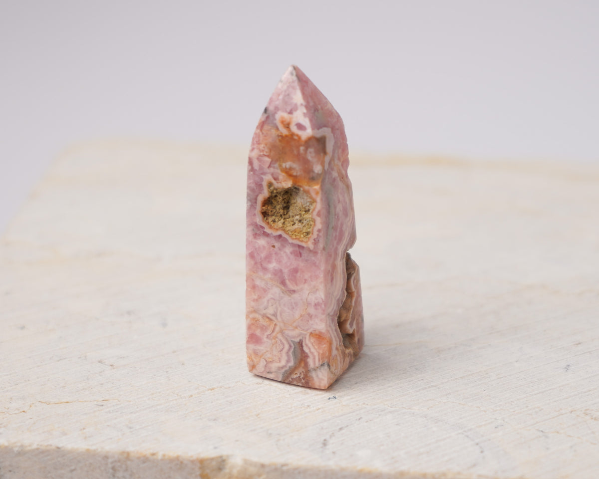 Argentinian Rhodochrosite Tower
