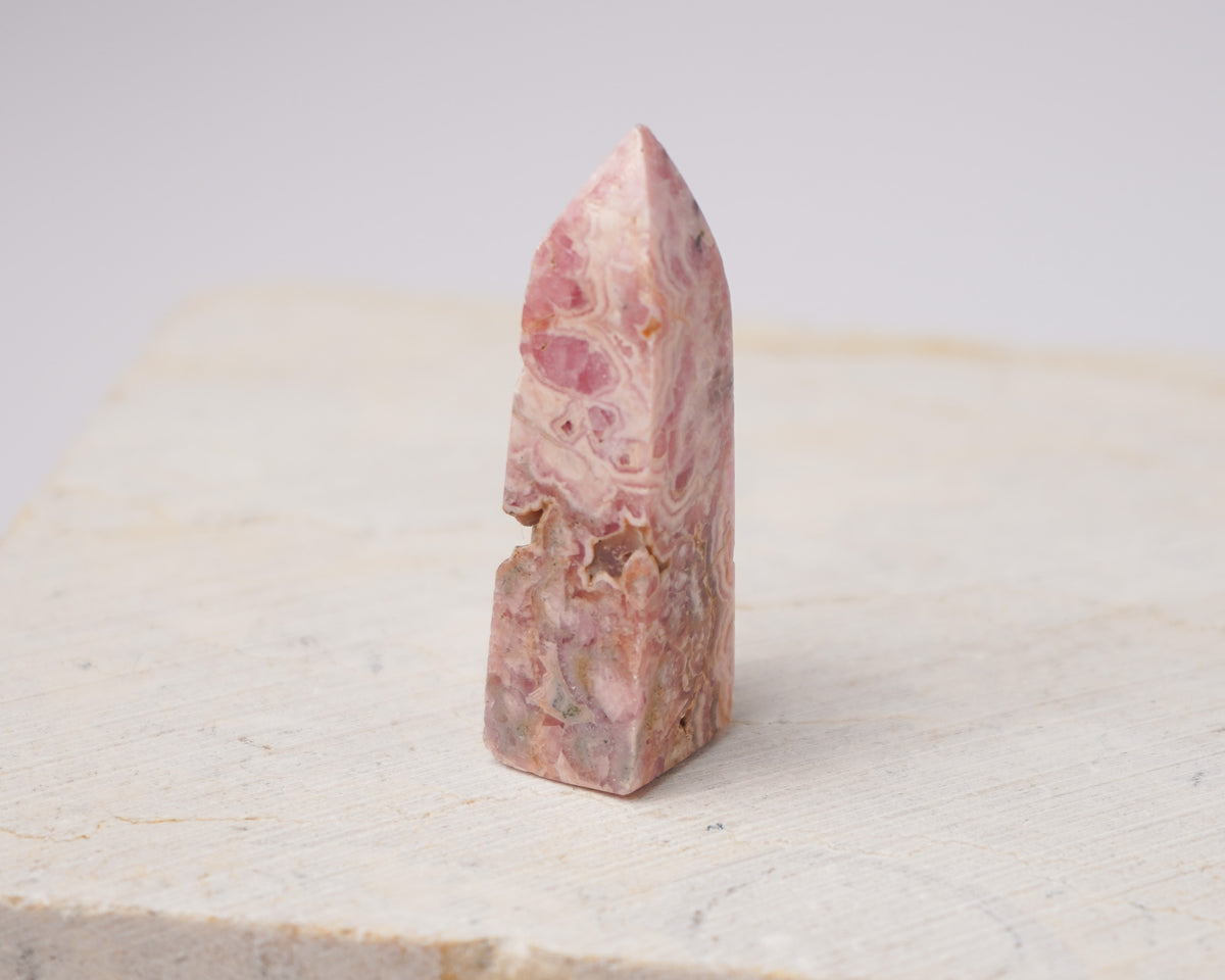 Argentinian Rhodochrosite Tower