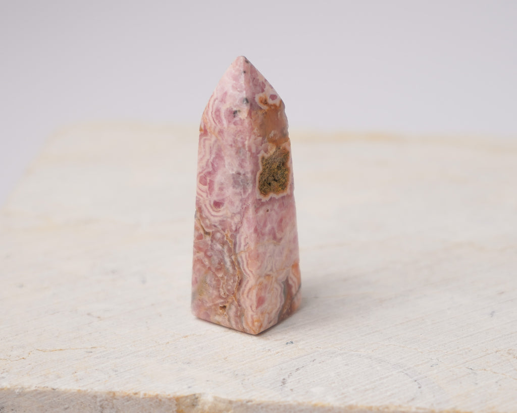 Argentinian Rhodochrosite Tower