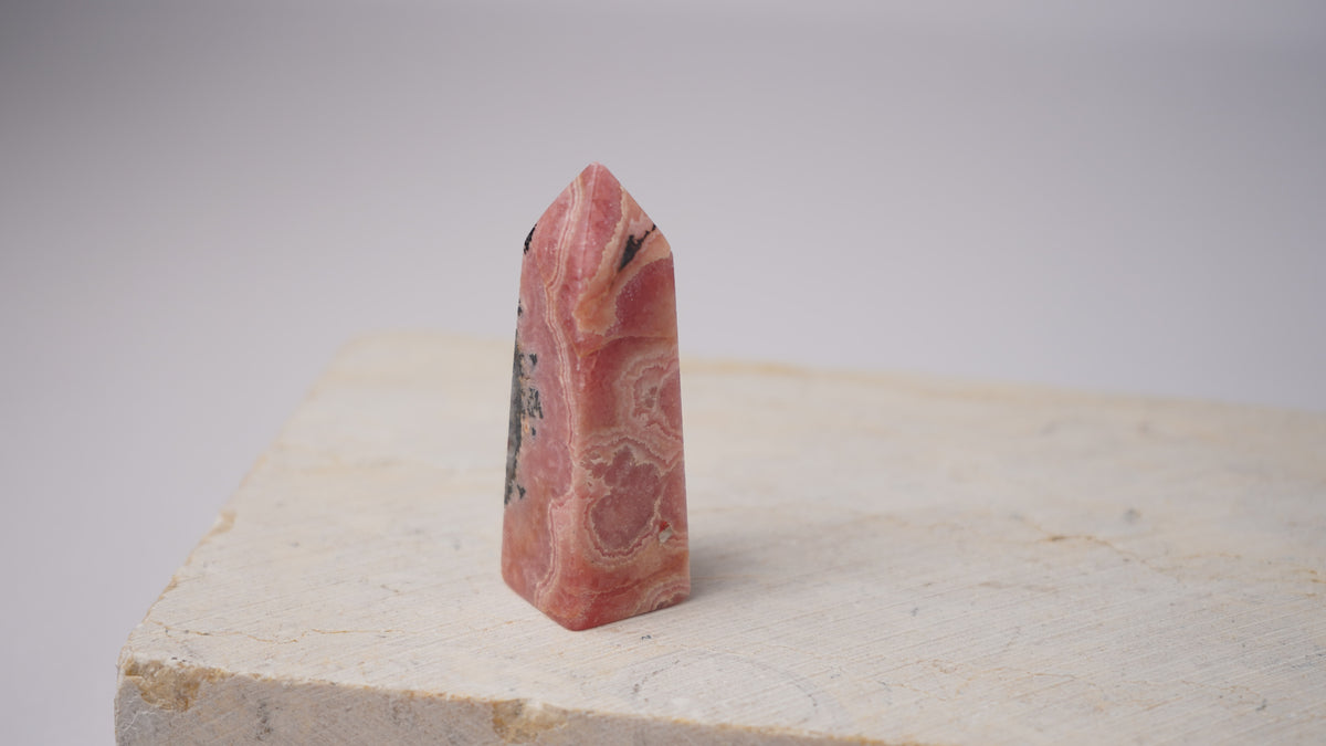 Argentinian Rhodochrosite Tower