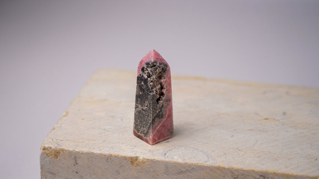 Argentinian Rhodochrosite Tower