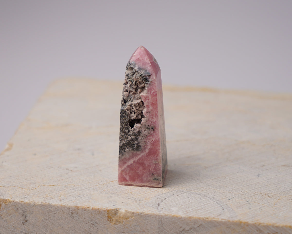 Argentinian Rhodochrosite Tower