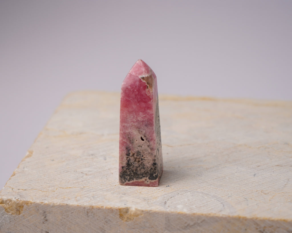 Argentinian Rhodochrosite Tower