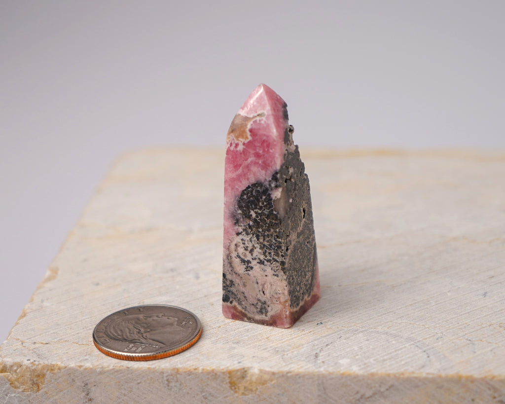 Argentinian Rhodochrosite Tower