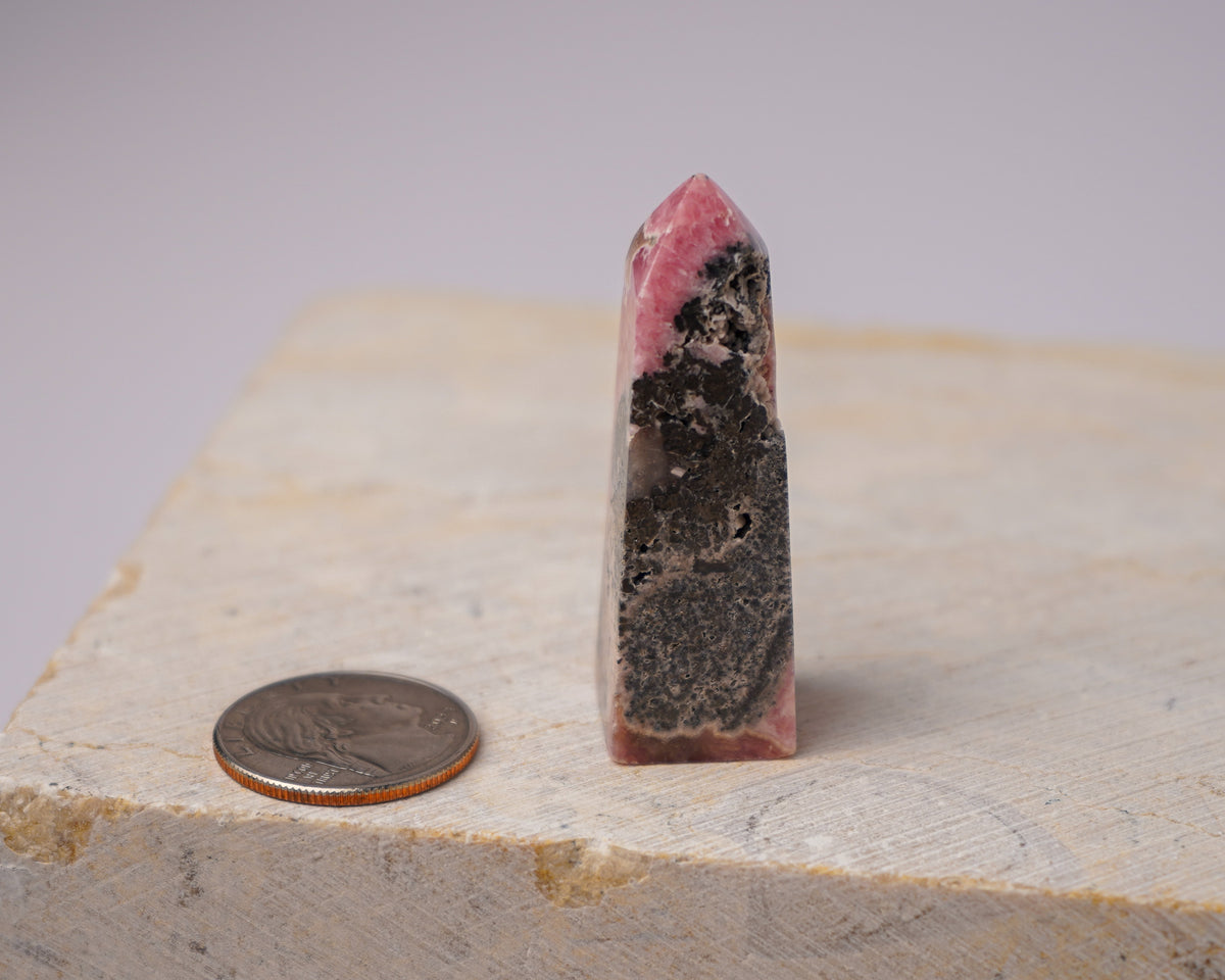 Argentinian Rhodochrosite Tower