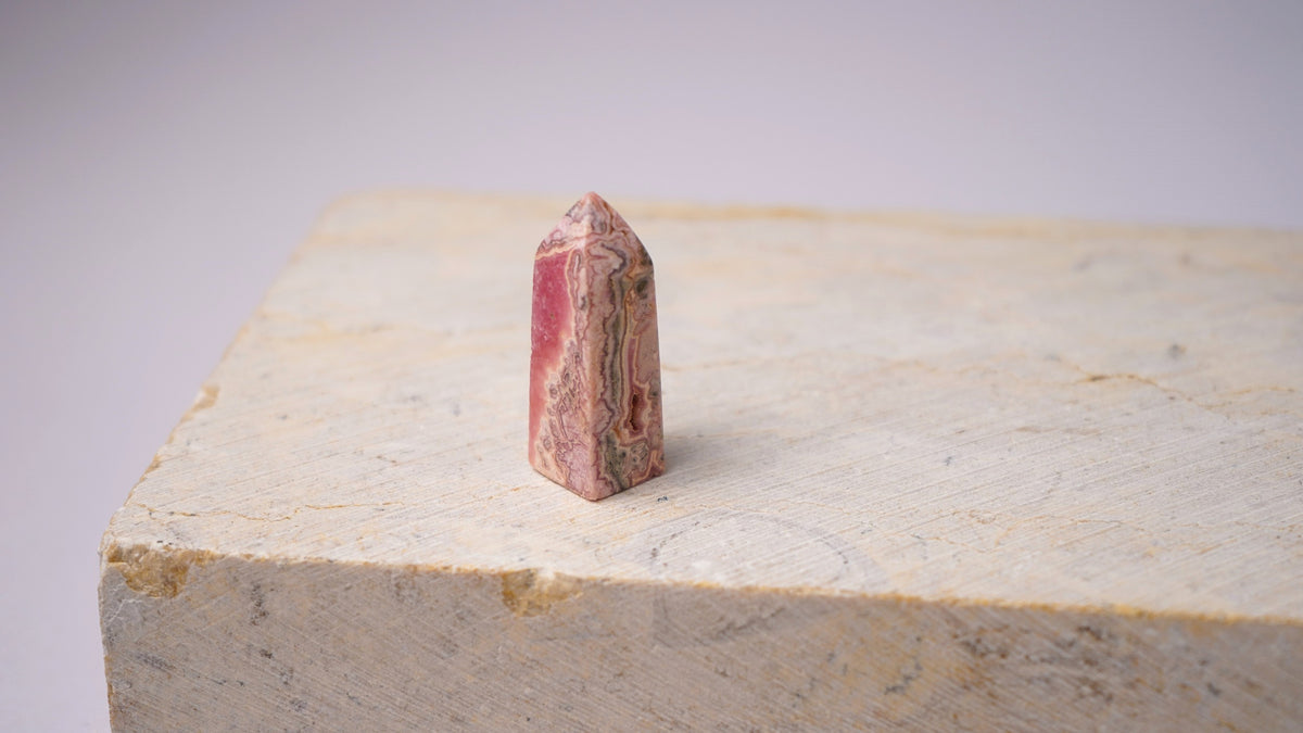 Argentinian Rhodochrosite Tower