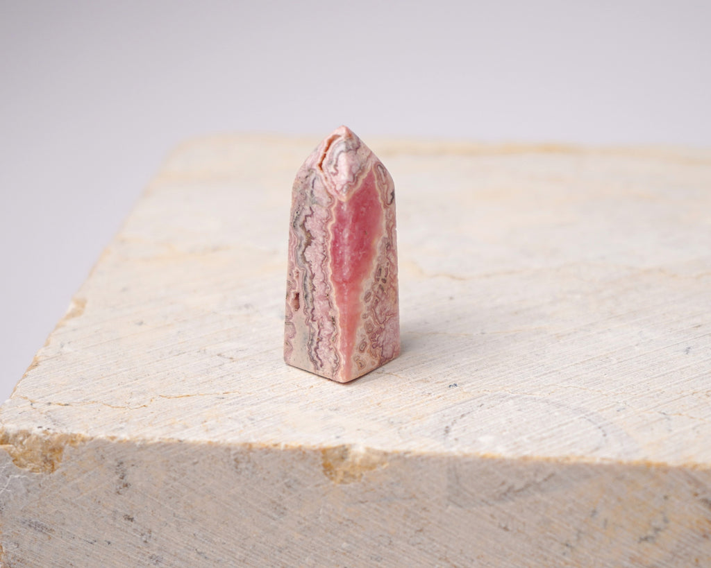 Argentinian Rhodochrosite Tower