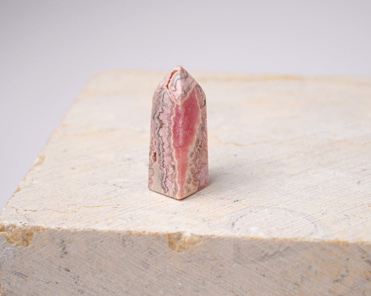 Argentinian Rhodochrosite Tower