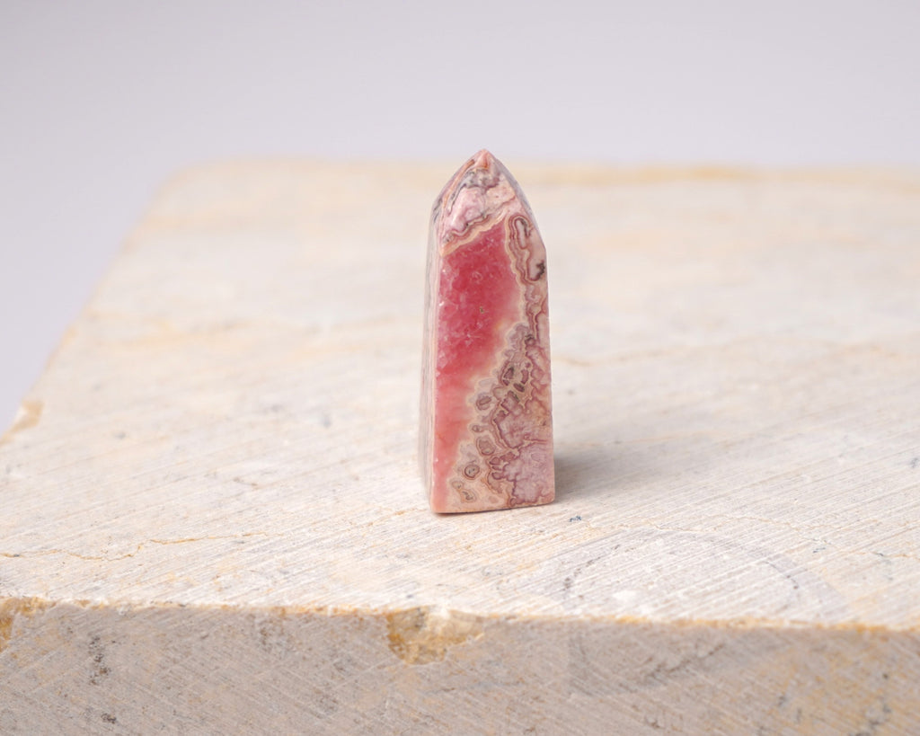 Argentinian Rhodochrosite Tower