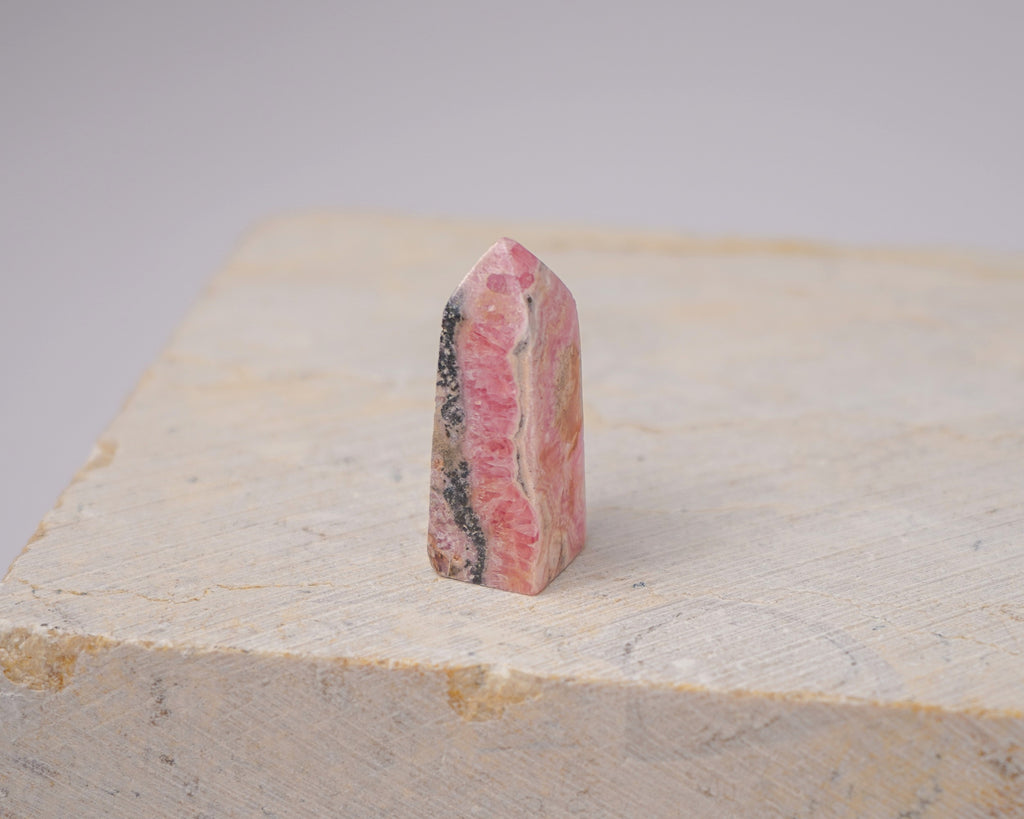 Argentinian Rhodochrosite Tower