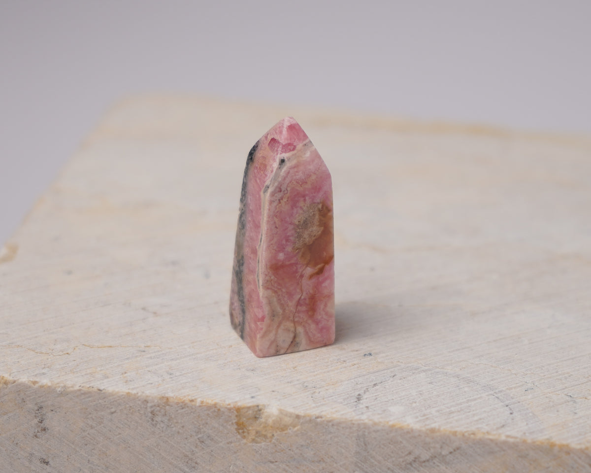 Argentinian Rhodochrosite Tower