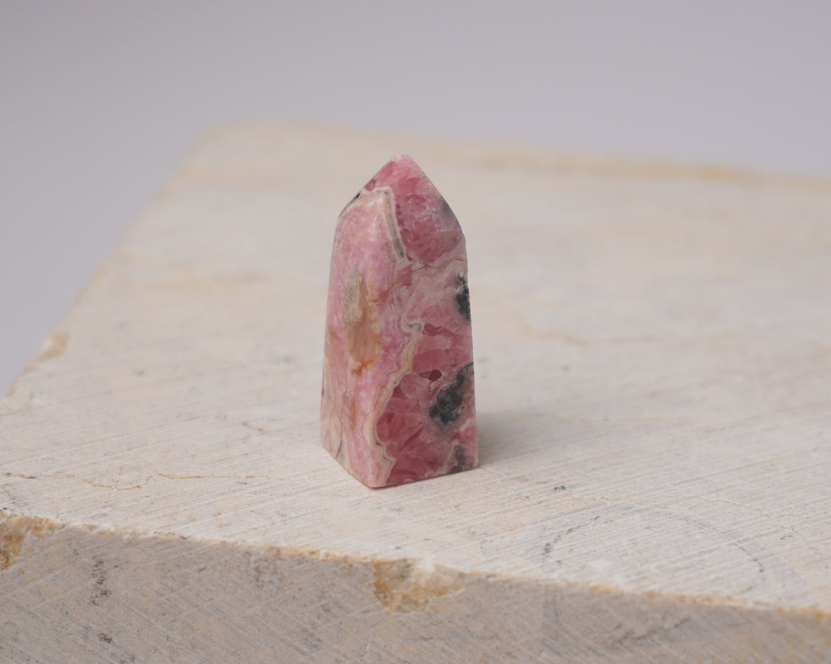 Argentinian Rhodochrosite Tower