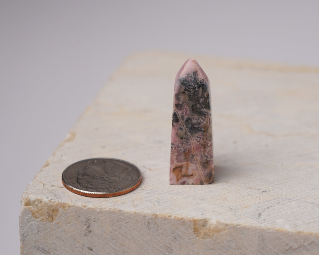 Argentinian Rhodochrosite Tower
