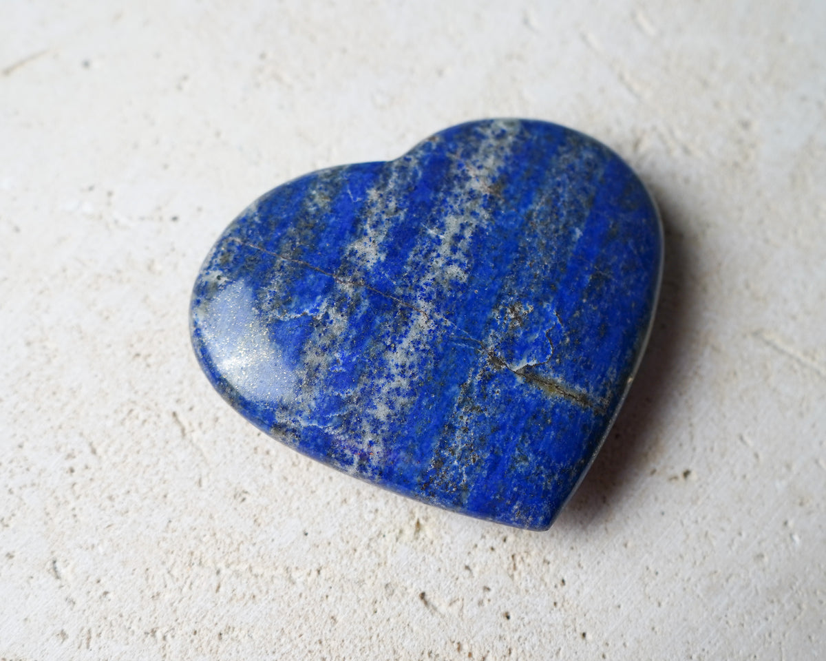 Lapis Lazuli Heart