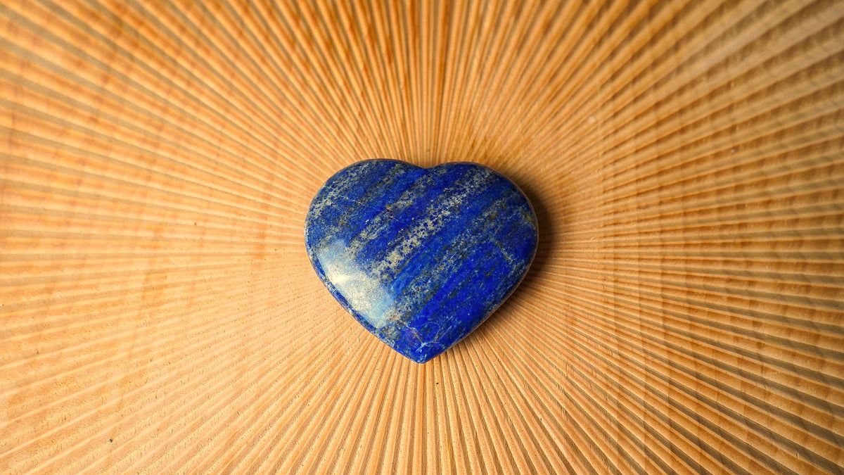 Lapis Lazuli Heart