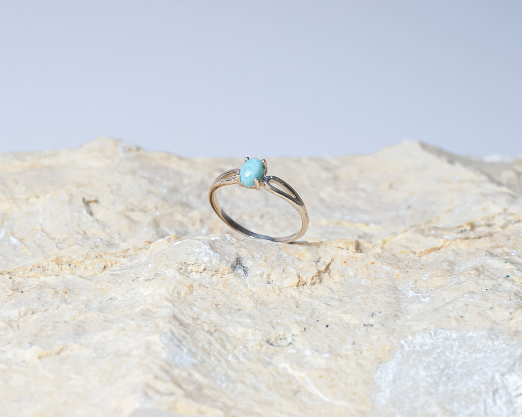 Larimar Delicate Ring