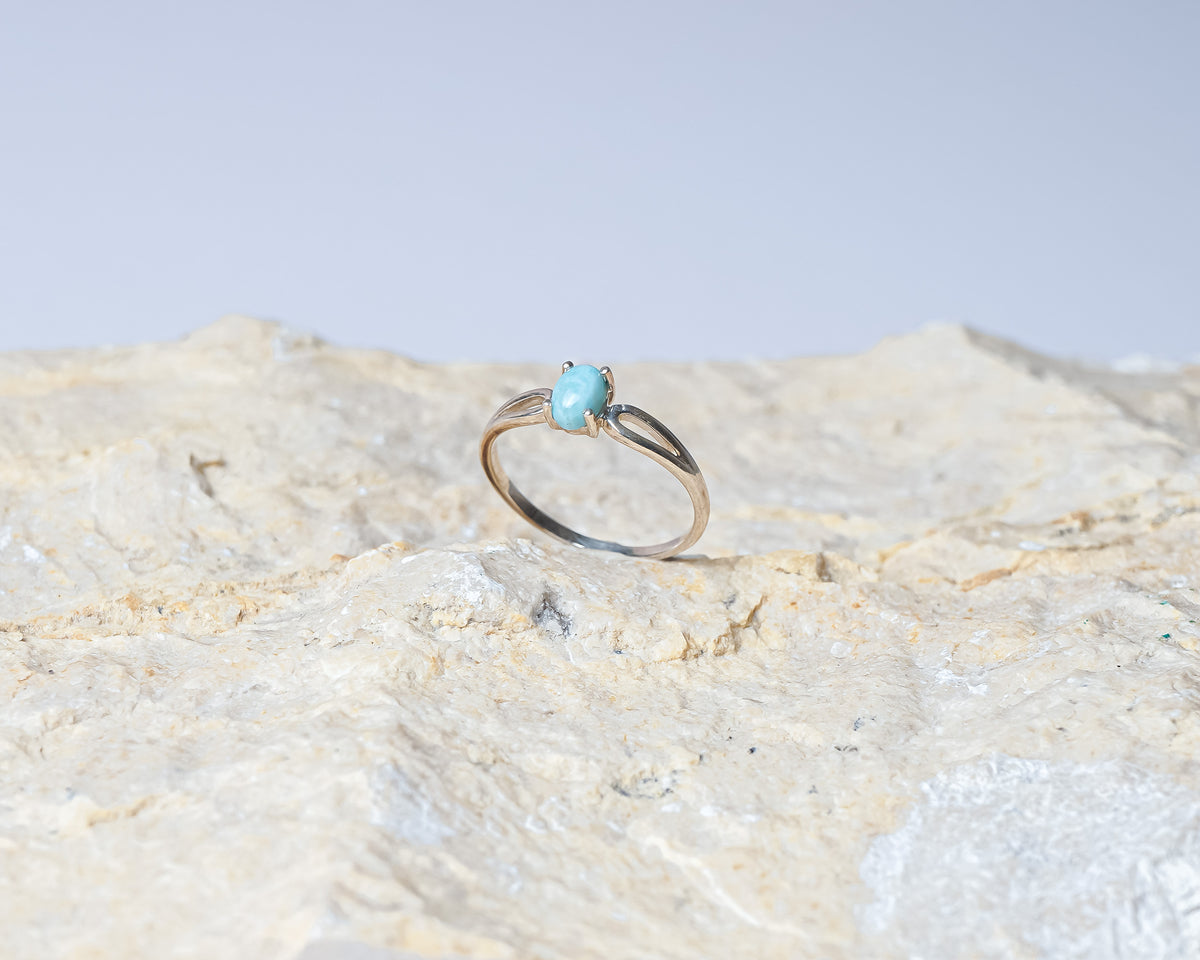 Larimar Delicate Ring