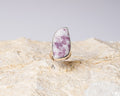 Lepidolite Statement Ring