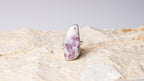 Lepidolite Statement Ring