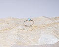 Larimar Round Ring