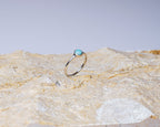 Larimar Round Ring