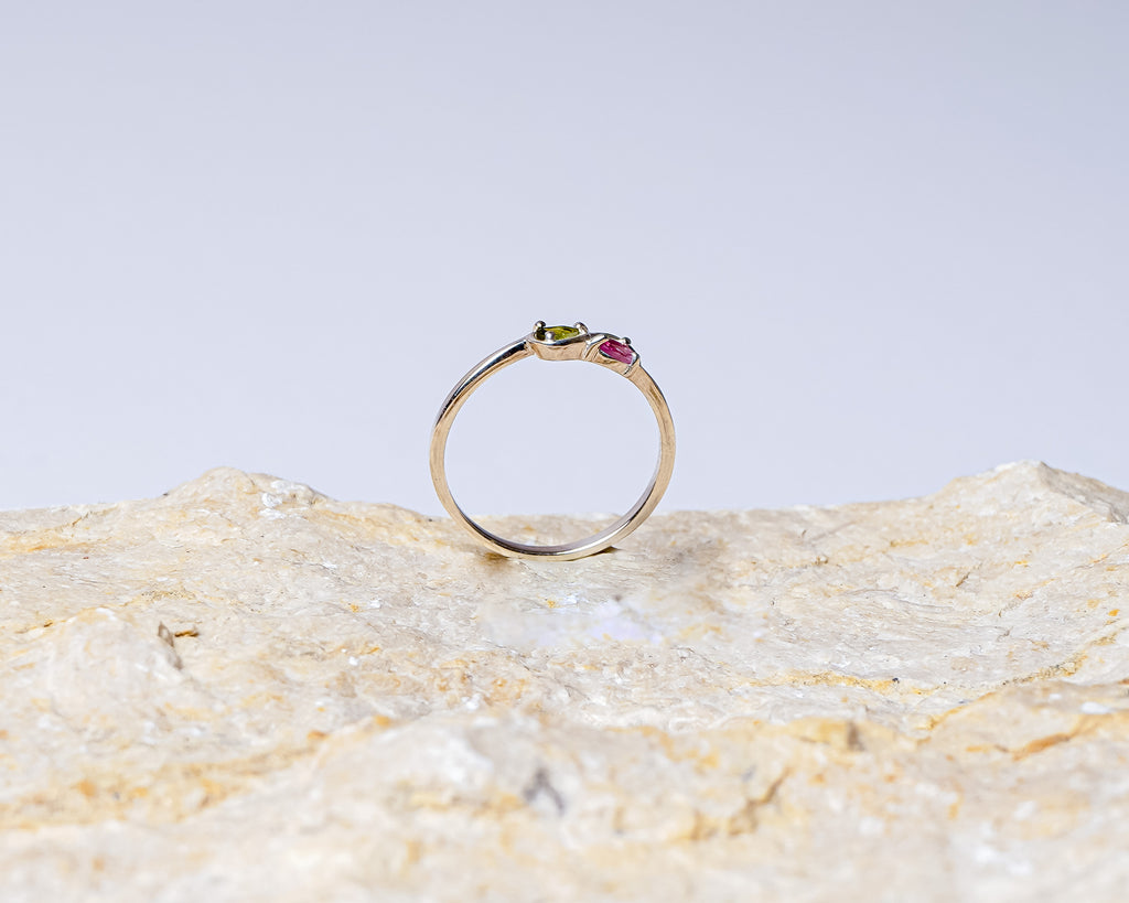 Green Tourmaline Ring