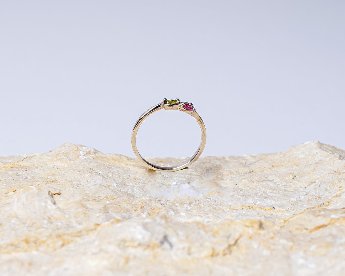 Green Tourmaline Ring