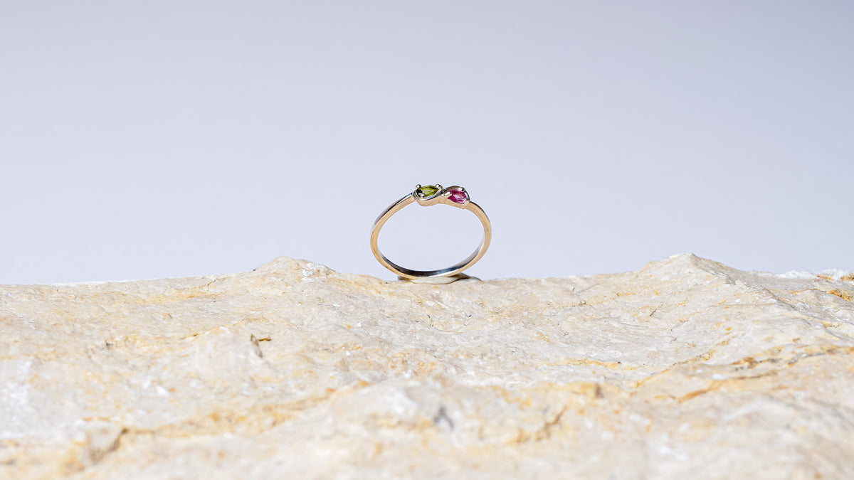 Green Tourmaline Ring