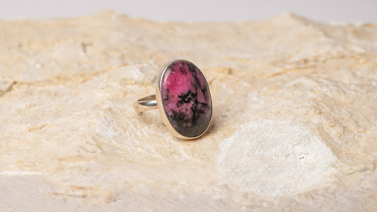 Rhodonite Ring