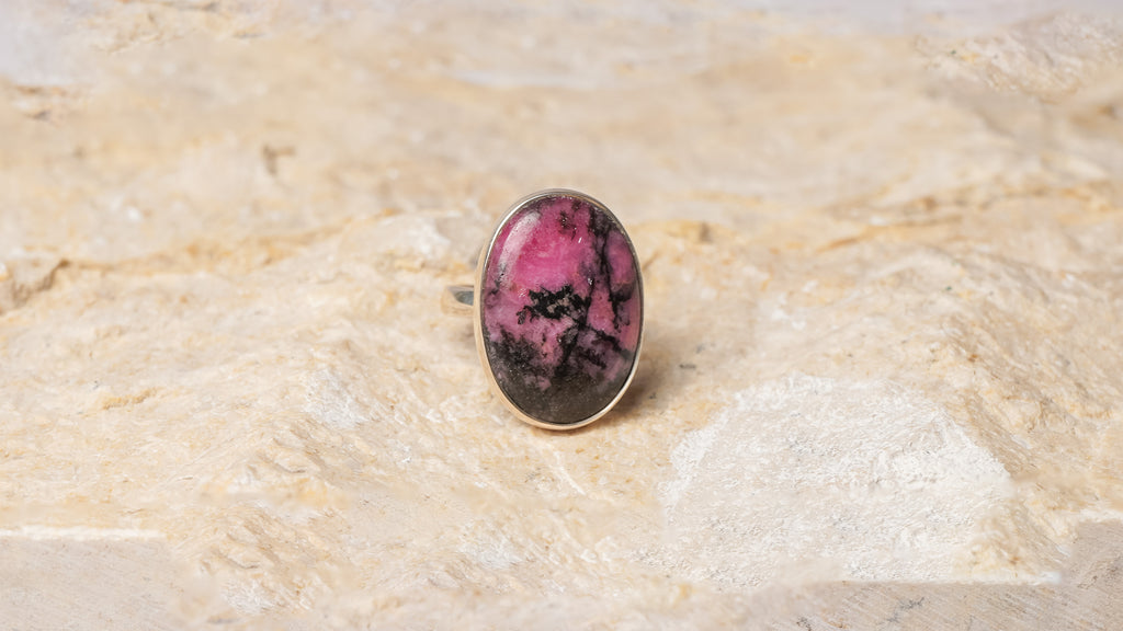 Rhodonite Ring