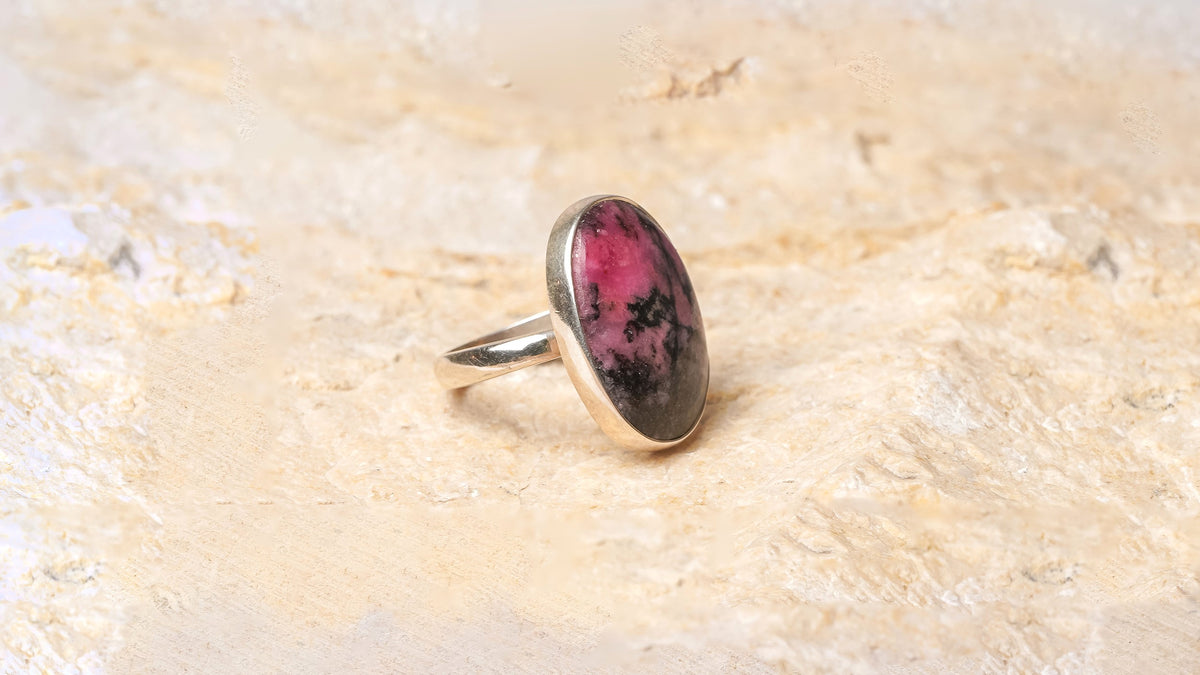 Rhodonite Ring