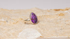 Purple Turquoise-Style Ring