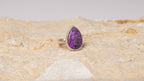 Purple Turquoise-Style Ring