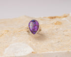 Purple Turquoise-Style Ring